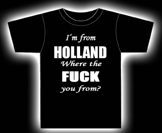 FunShirt "FROM HOLLAND"